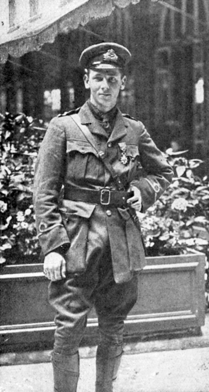 Flight-Lieutenant Rex Warneford VC, Britse piloot door Unbekannt