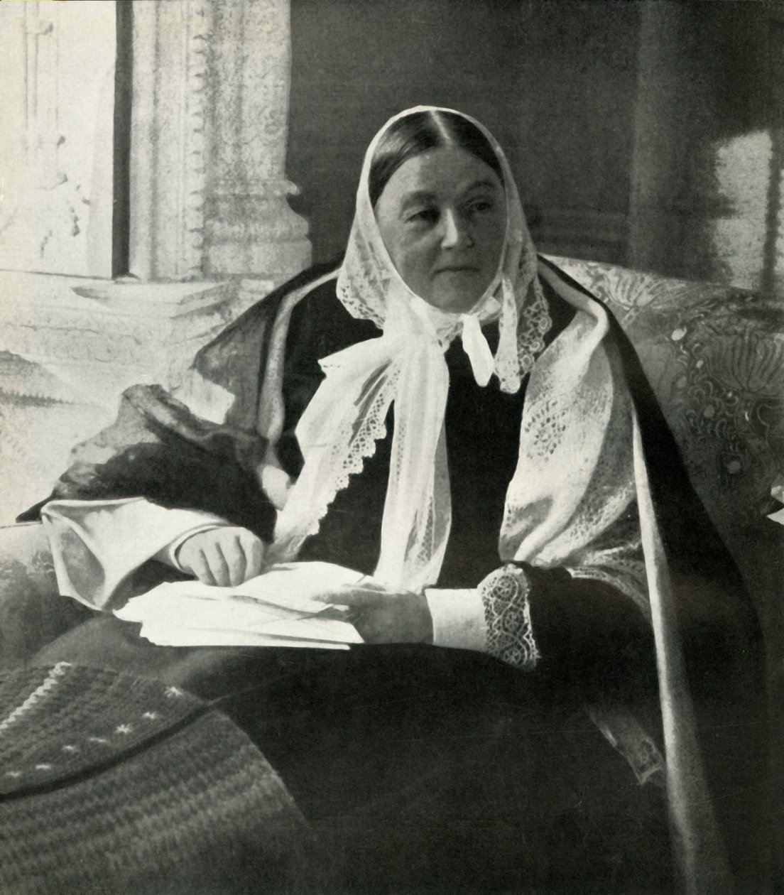 Florence Nightingale, ca. 1900 door Unbekannt