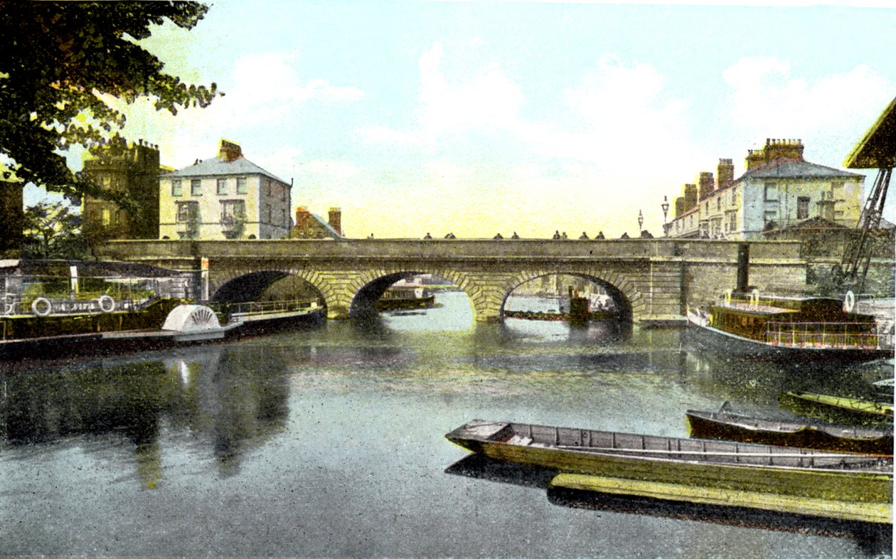 Folly Bridge, Oxford, 20e eeuw door Unbekannt