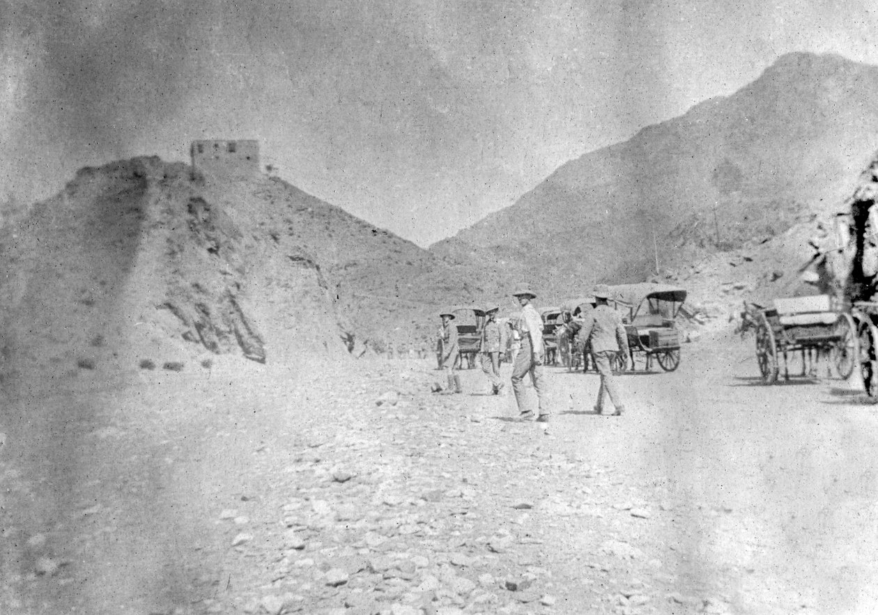 Fort in de Khyberpas door Unbekannt