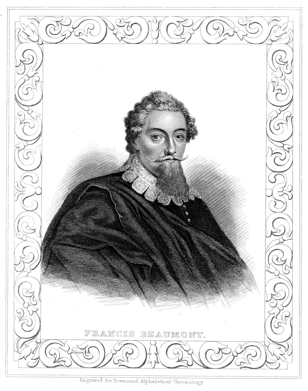 Francis Beaumont 1584-1616, Engelse toneelschrijver en dichter door Unbekannt