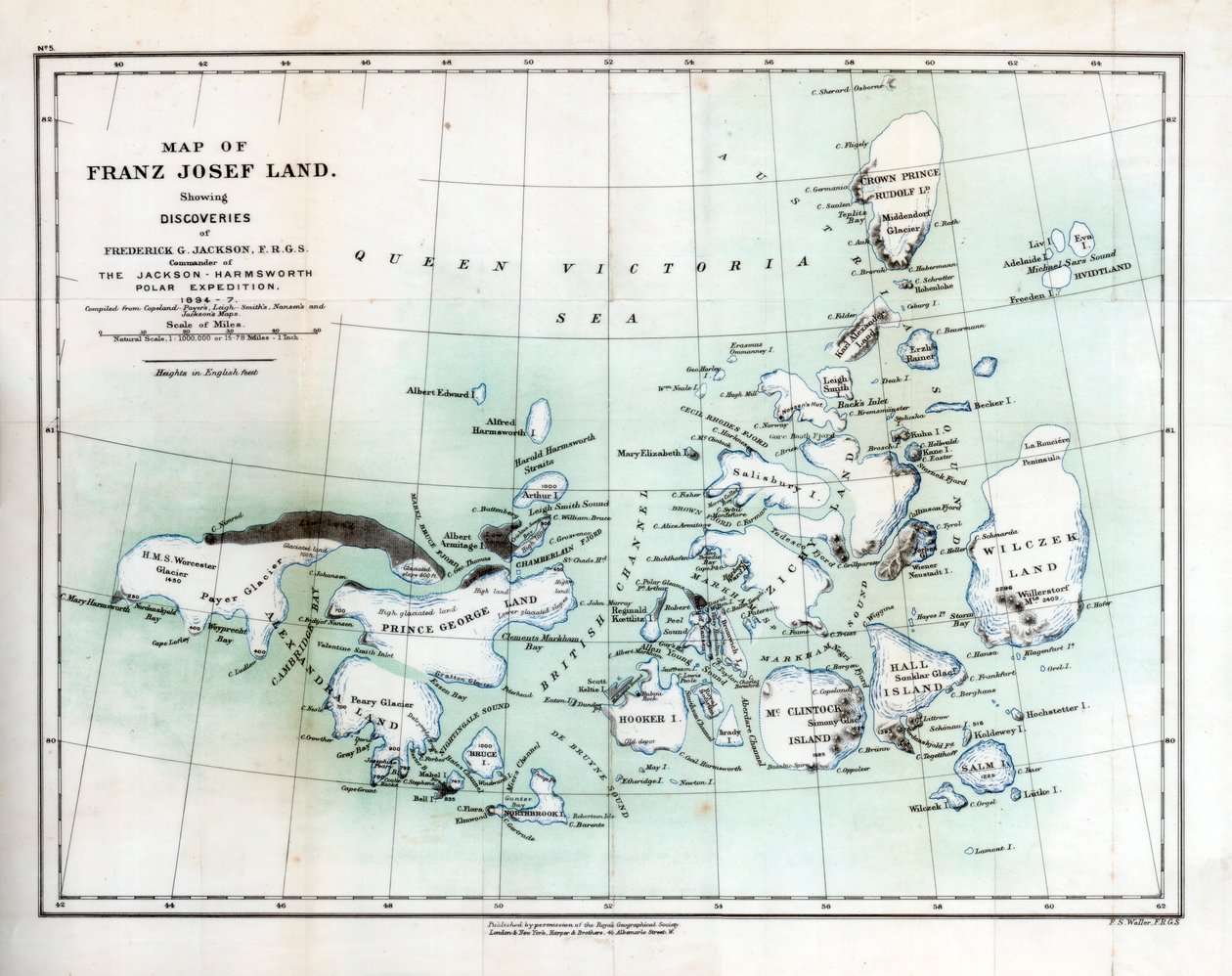 Franz Josef Land, 1899 door Unbekannt