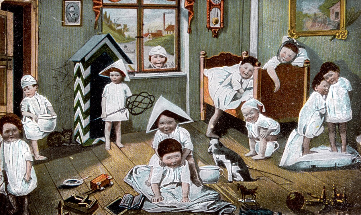 Franse ansichtkaart, ca. 1900 door Unbekannt