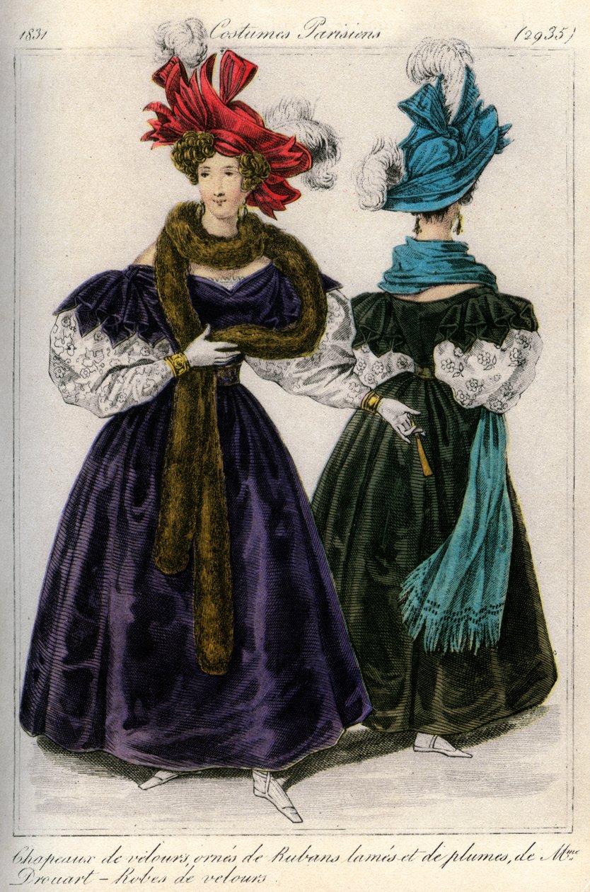 Franse mode van de 19e eeuw, 1831-1938 door Unbekannt