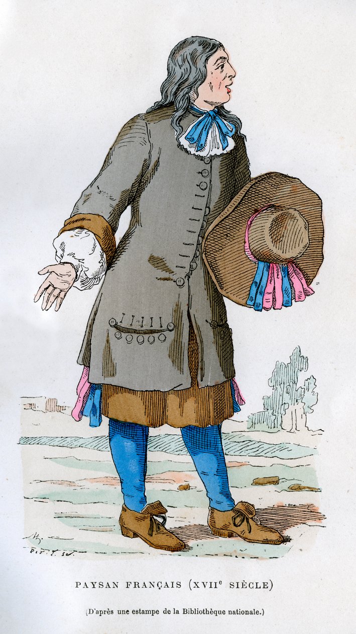 Franse boer, 17e eeuw 1882-1884 door Unbekannt