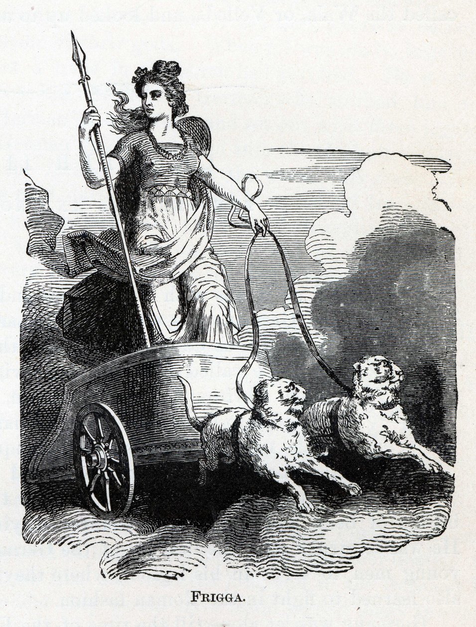 Frigga, 1882 door Unbekannt