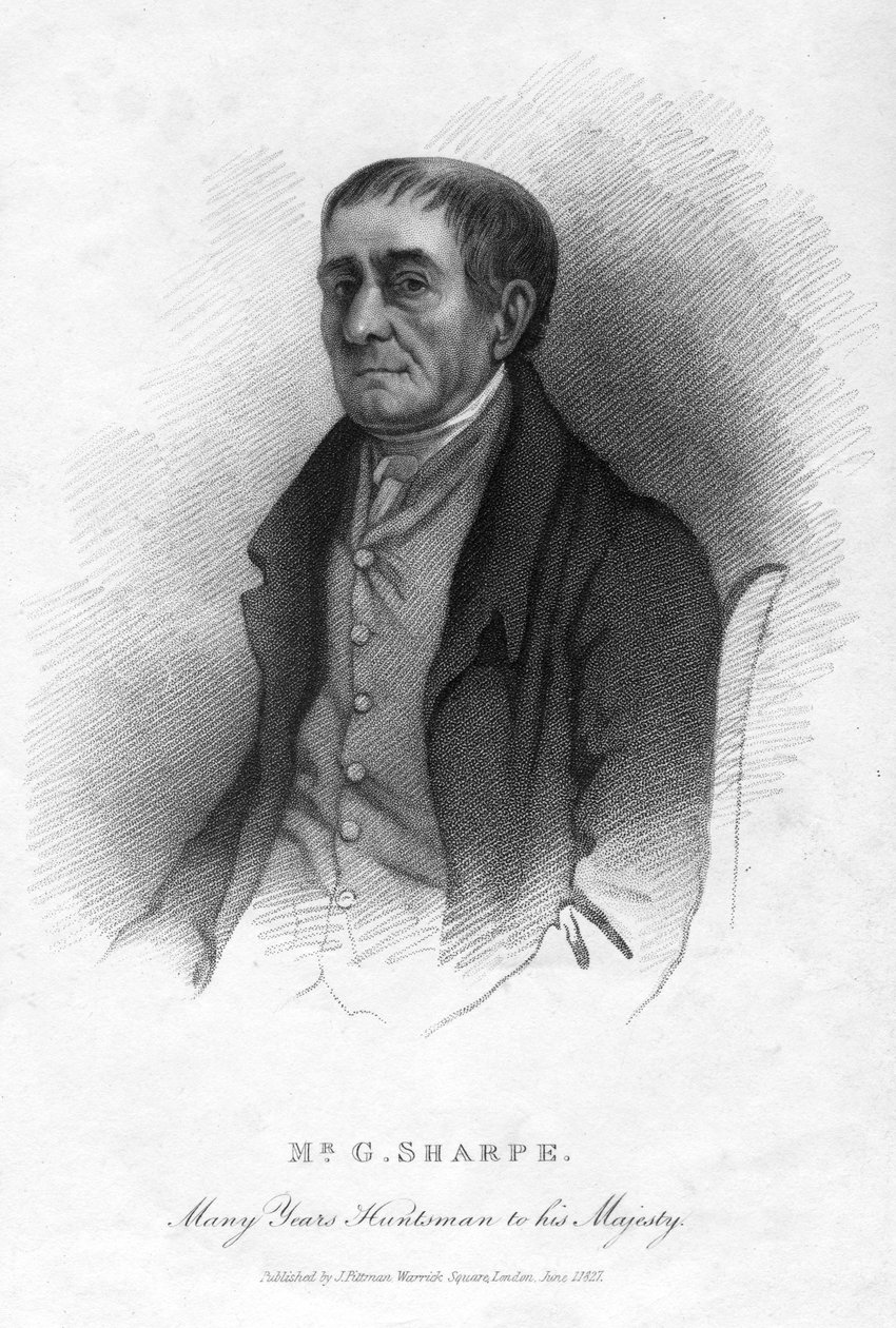 G Sharpe, koninklijke jager, 1827 door Unbekannt