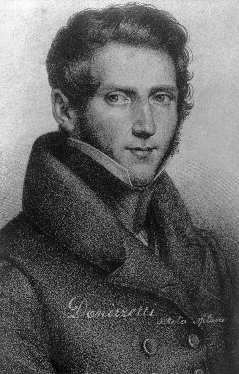 Gaetano Donizetti 1797-1848, Italiaanse componist, 20e eeuw door Unbekannt