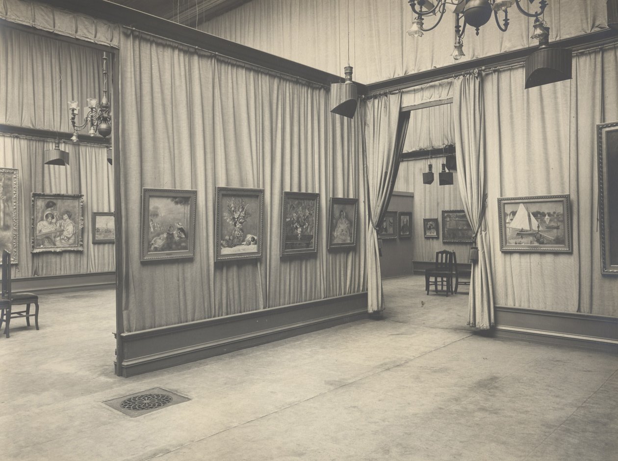 Galerie Durand-Ruel, Auguste Renoir tentoonstelling, 1920 door Unbekannt