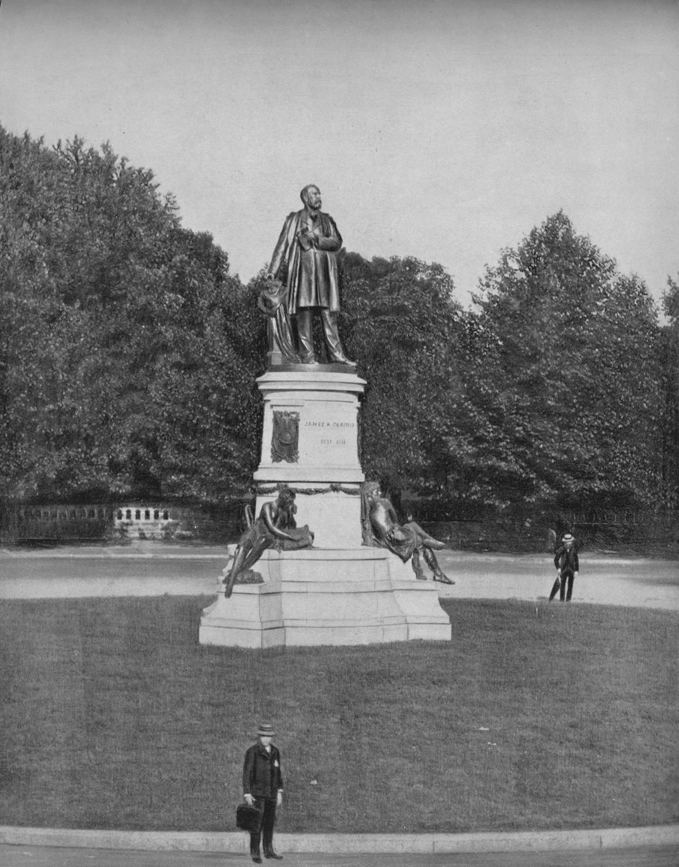 Garfield-standbeeld, Washington, D.C., c1897 door Unbekannt