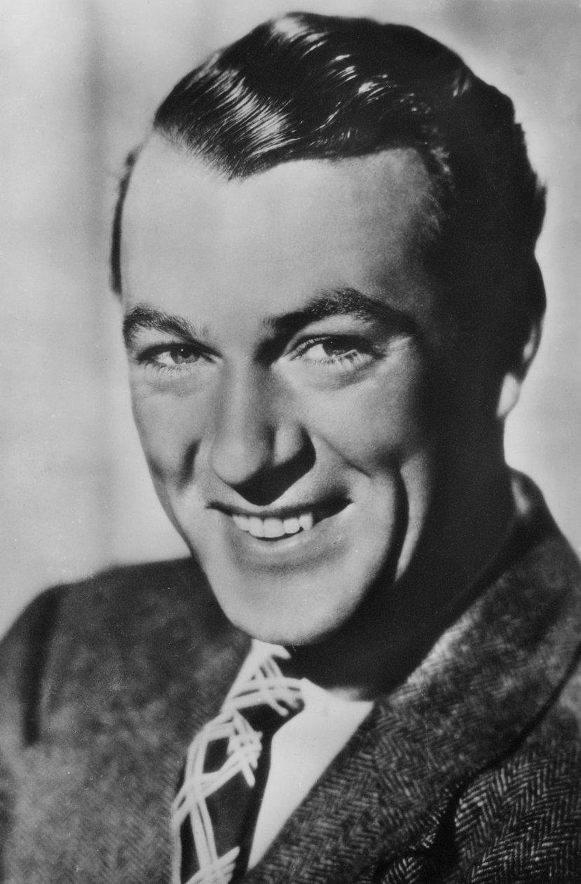 Gary Cooper 1901-1961, Amerikaanse acteur, ca. 1930s door Unbekannt