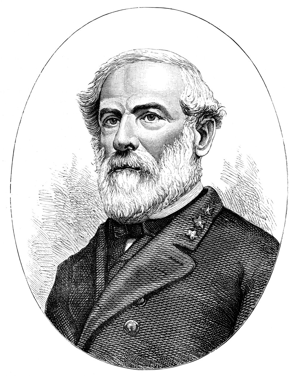 Generaal Robert E. Lee, 1807-1870, Amerikaanse generaal door Unbekannt