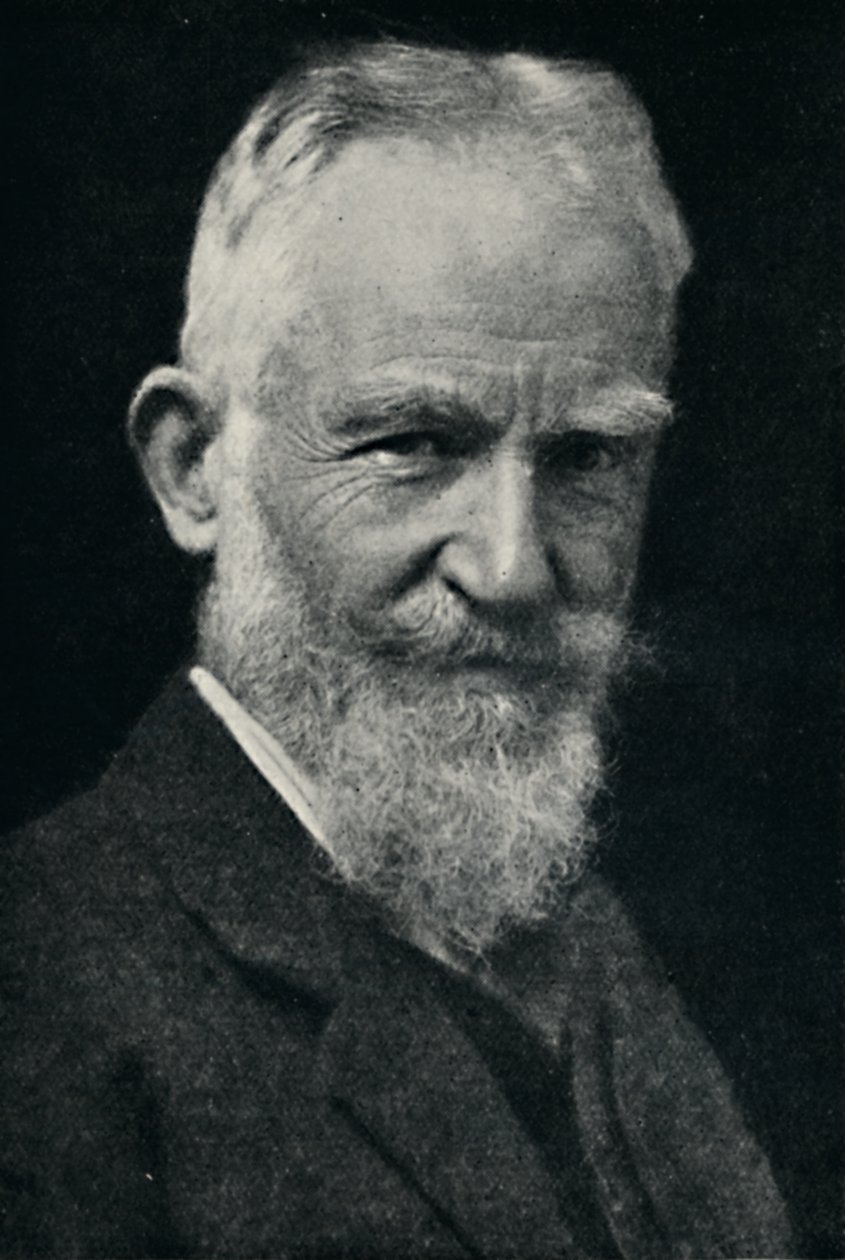 George Bernard Shaw, ca. 1925 door Unbekannt
