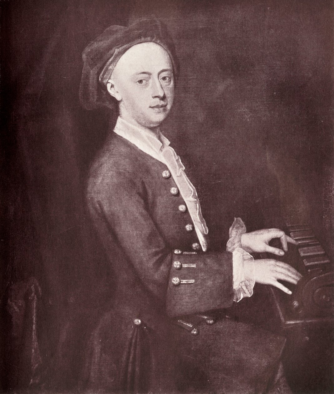 George Frederick Handel door Unbekannt