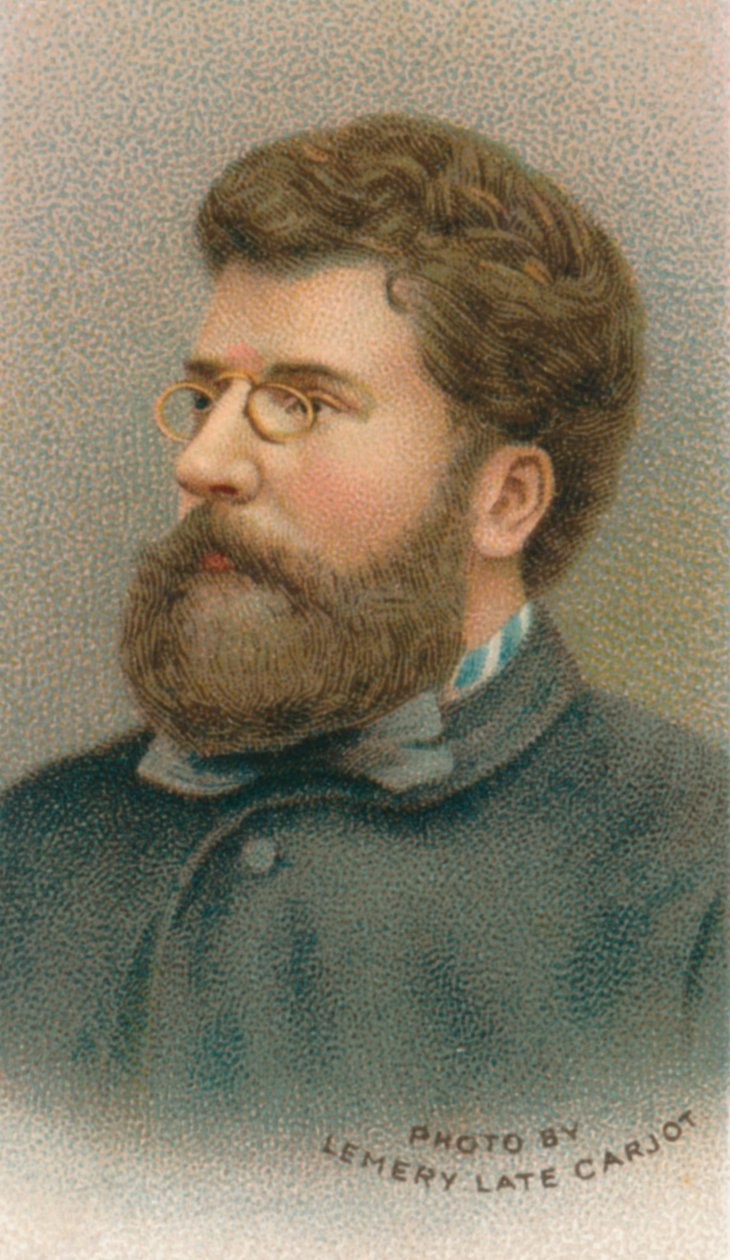 Georges Bizet 1838-1875, Franse componist, 1911 door Unbekannt