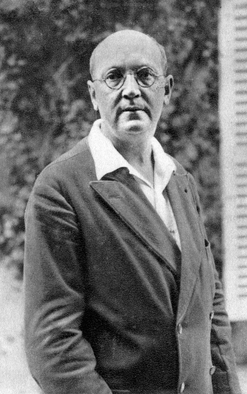 Georges Duhamel, Franse auteur, 1935 door Unbekannt