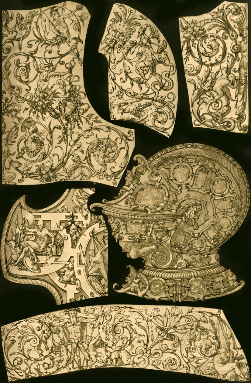 Duitse renaissance metaalwerk door Unbekannt