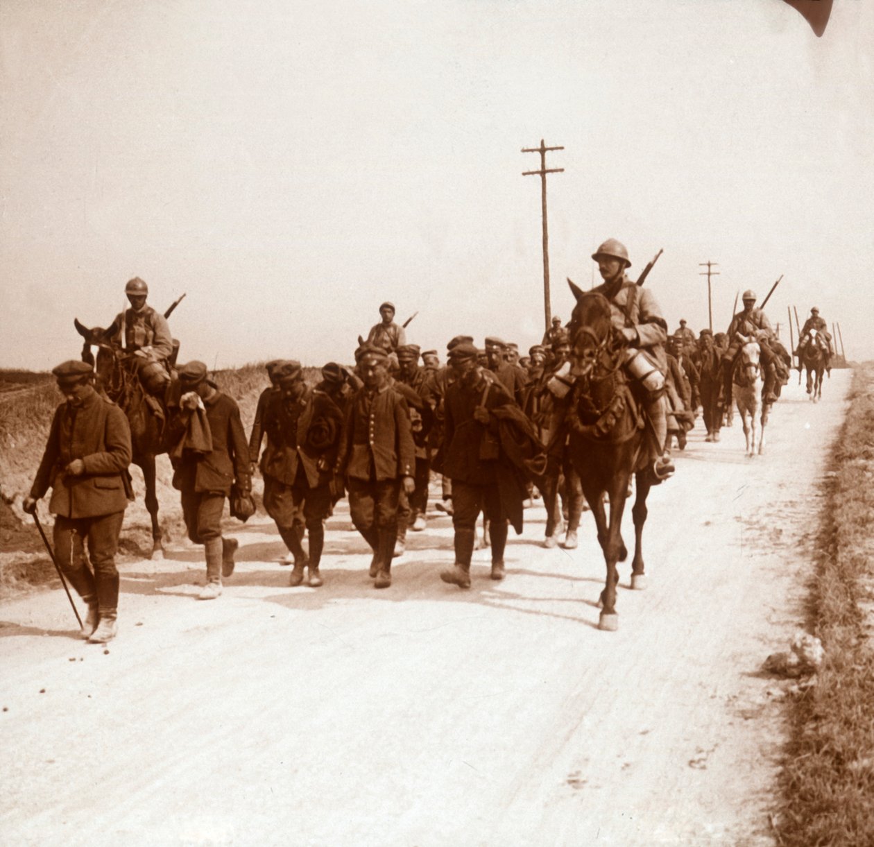 Duitse gevangenen, ca. 1914-ca. 1918 door Unbekannt