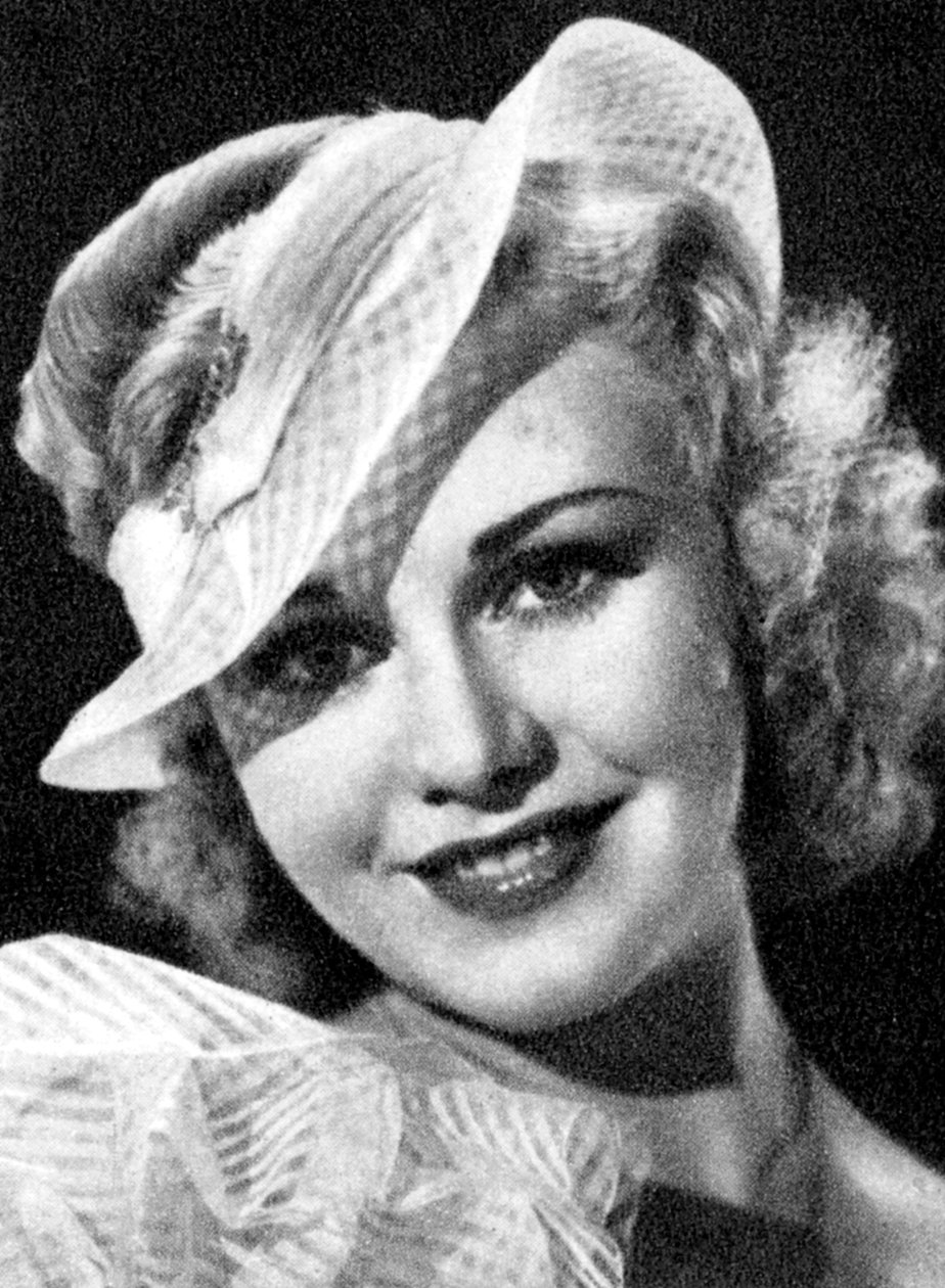 Ginger Rogers, Amerikaanse actrice, 1934-1935 door Unbekannt
