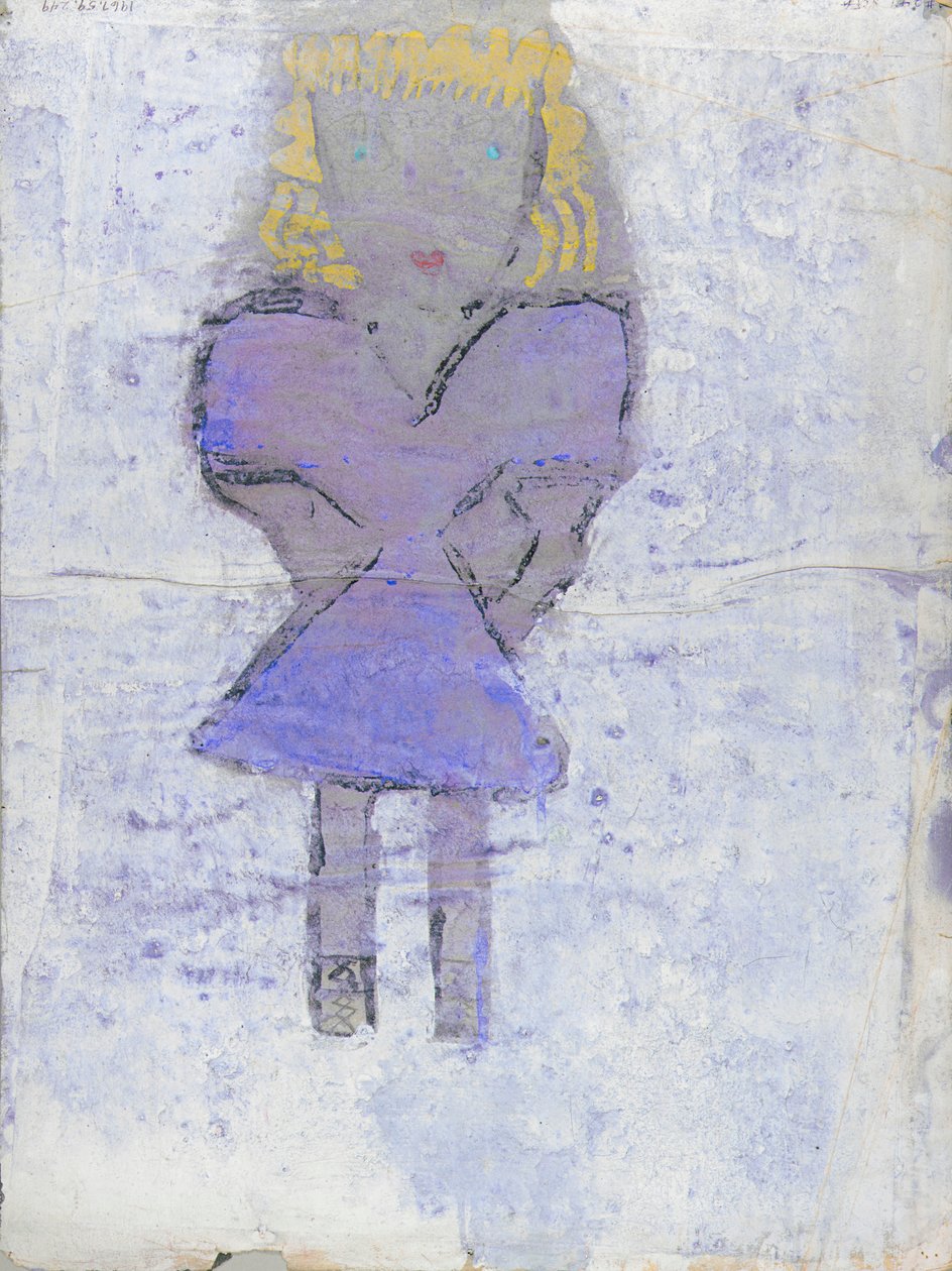 Meisje met blond haar, ca. 1939-1940 door Unbekannt