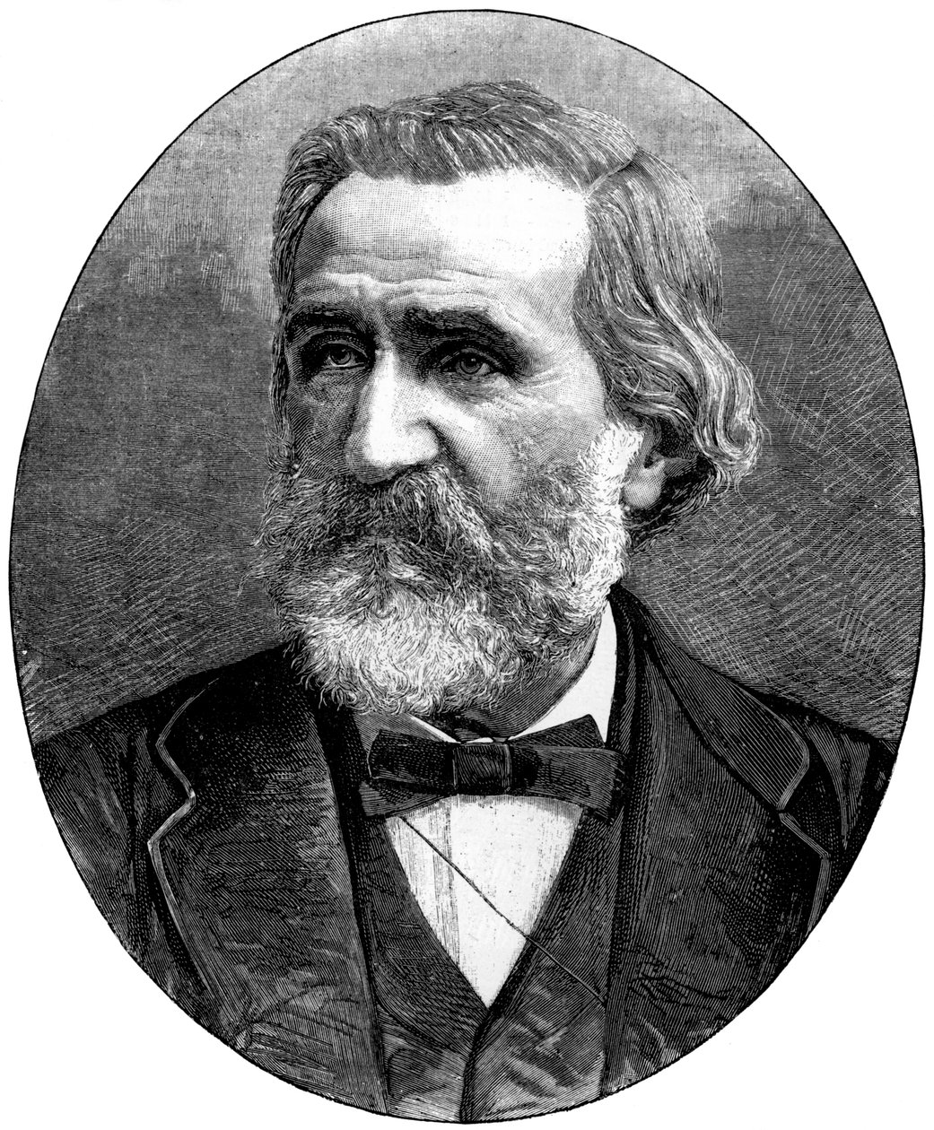 Giuseppe Verdi, Italiaanse operacomponist, 1887 door Unbekannt