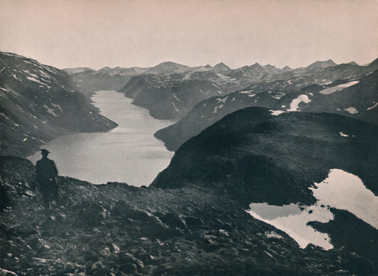 Gjende, Jotunheimen door Unbekannt