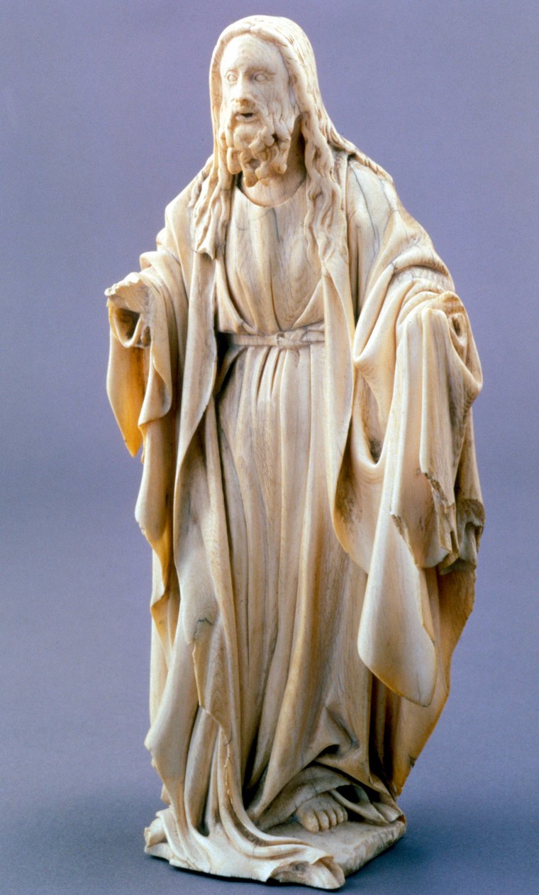 God de Vader, anoniem Vlaams ivoor, 1400-1425 door Unbekannt