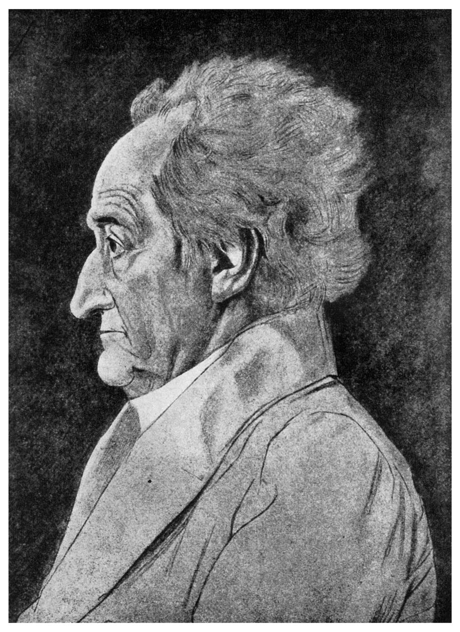 Goethe, Duitse dichter, 19e eeuw, 1956 door Unbekannt