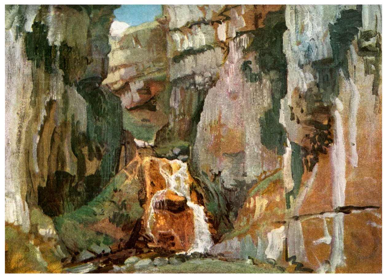 Gordale Scar, West Yorkshire, ca. 1811 1956 door Unbekannt
