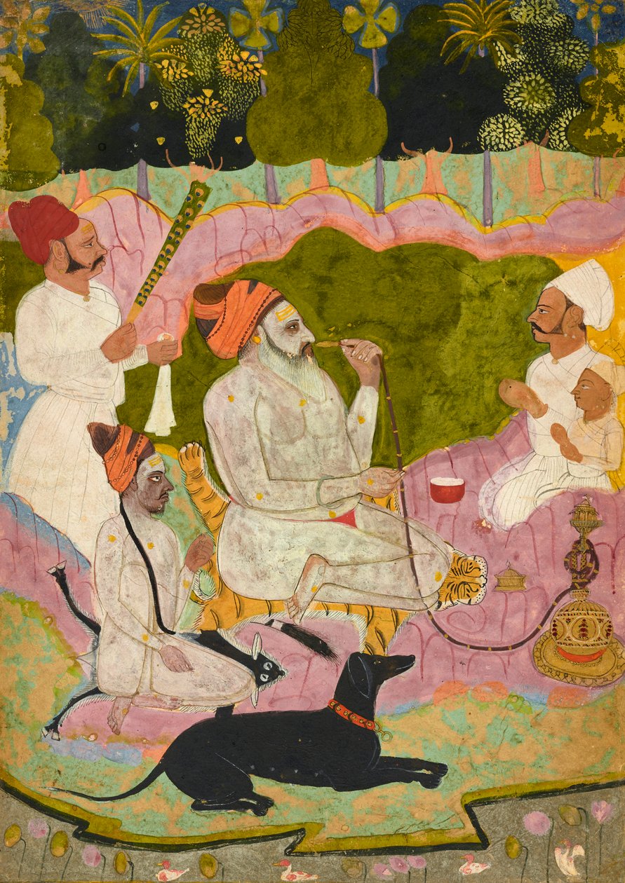 Gosain Kirpal Girji, ca. 1720 door Unbekannt