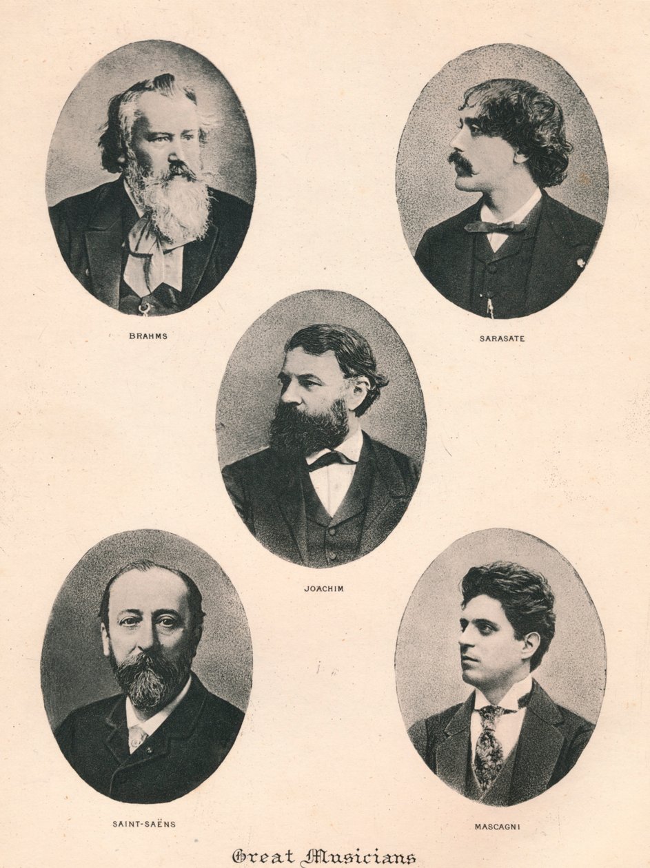 Grote Musici - Plaat VII., 1895 door Unbekannt