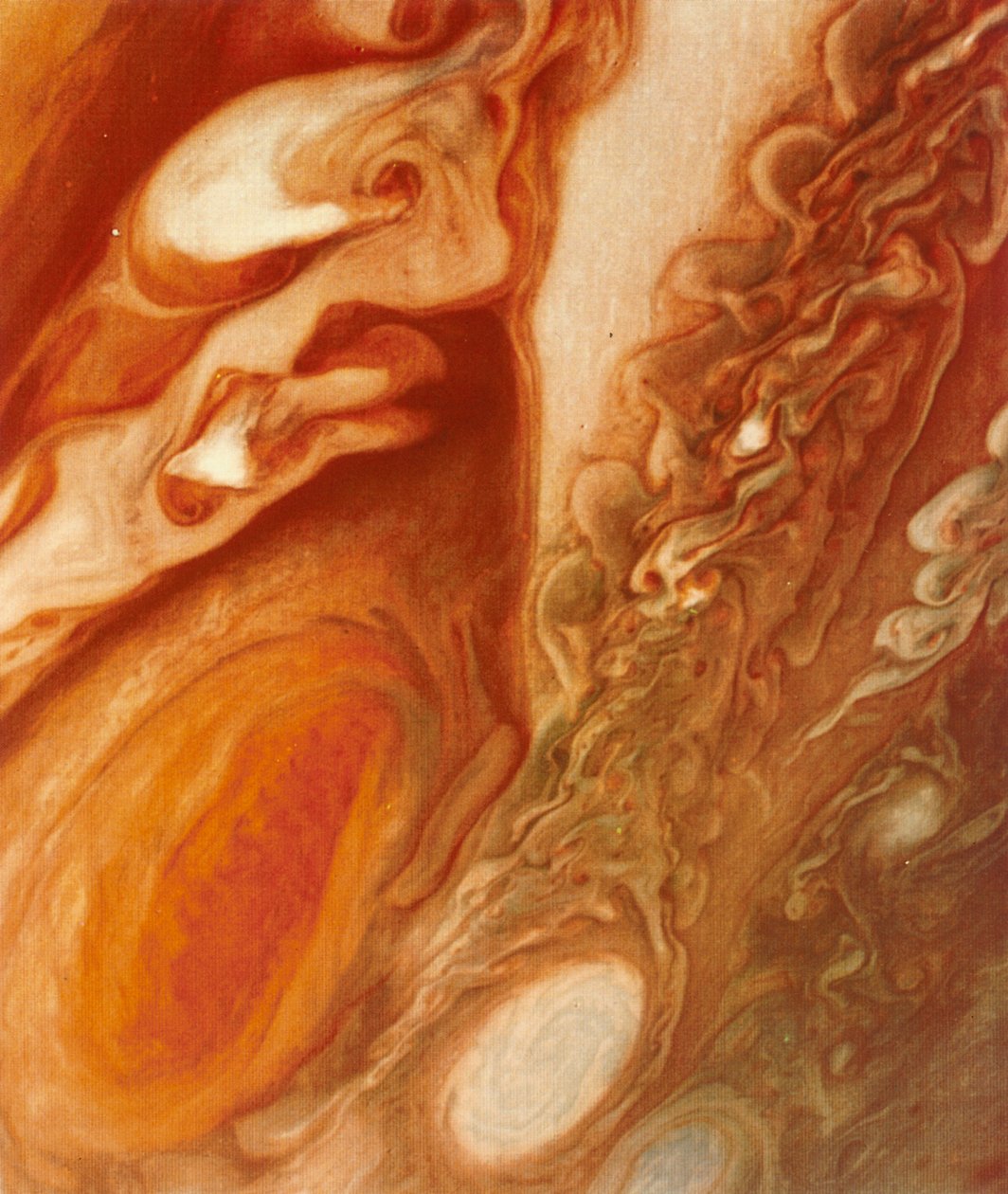 Grote Rode Vlek op Jupiter, 1979 door Unbekannt
