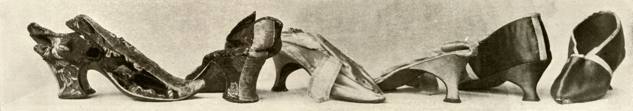 Groep van slippers 1735, 1770 en 1780, 1937 door Unbekannt