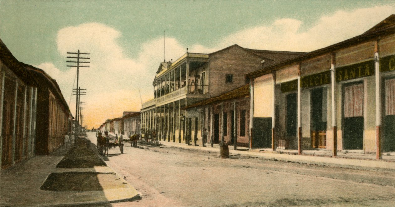 Guantanamo - Calle Calixto Garcia, 1907 door Unbekannt