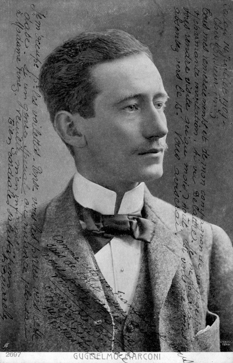 Guglielmo Marconi, Italiaanse natuurkundige en uitvinder door Unbekannt