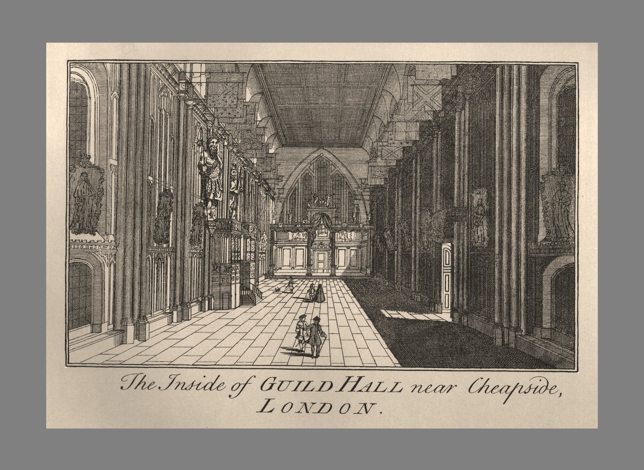 Interieur van het gildehuis, 1886 door Unbekannt