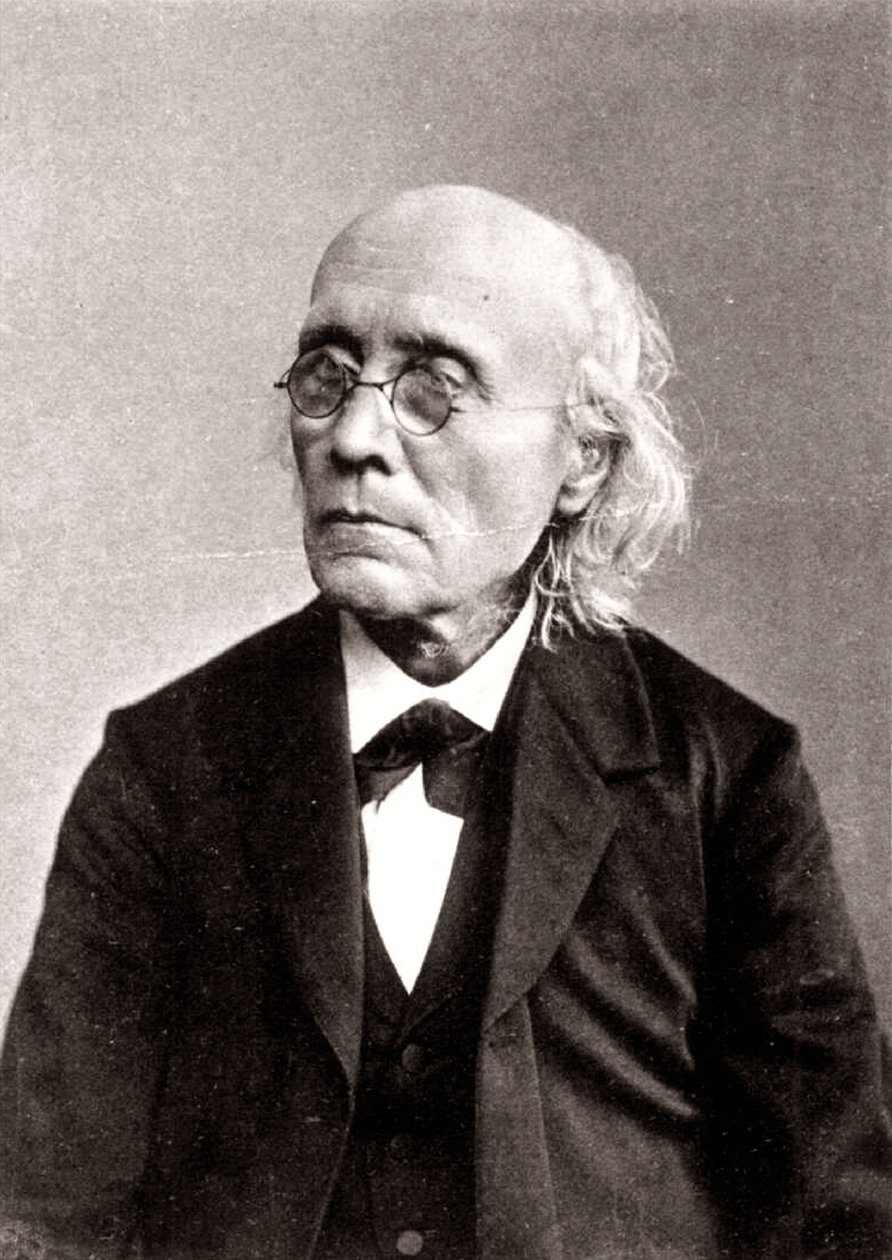 Gustav Theodor Fechner, Duitse experimentele psycholoog, ca. 1883-ca. 1884 door Unbekannt