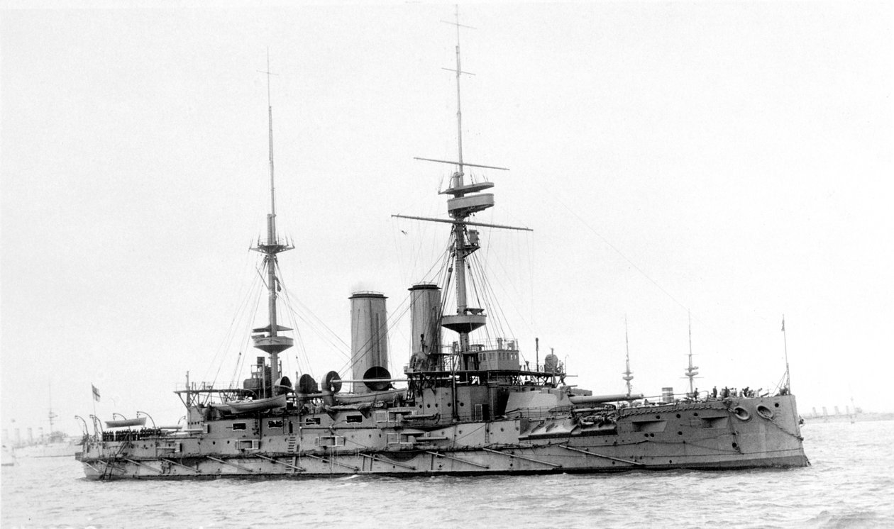 HMS Bulwark, Brits slagschip, ca. 1899-1914 door Unbekannt