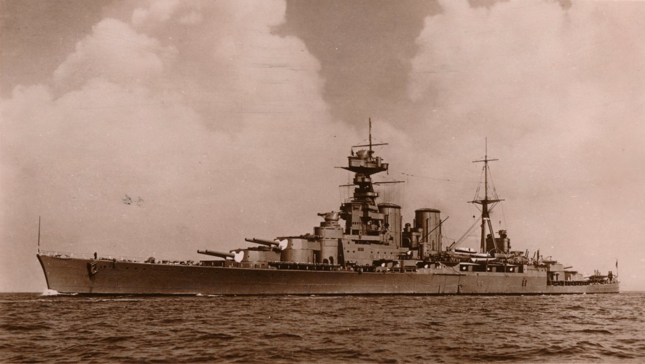 H.M.S. Hood, 1935 door Unbekannt