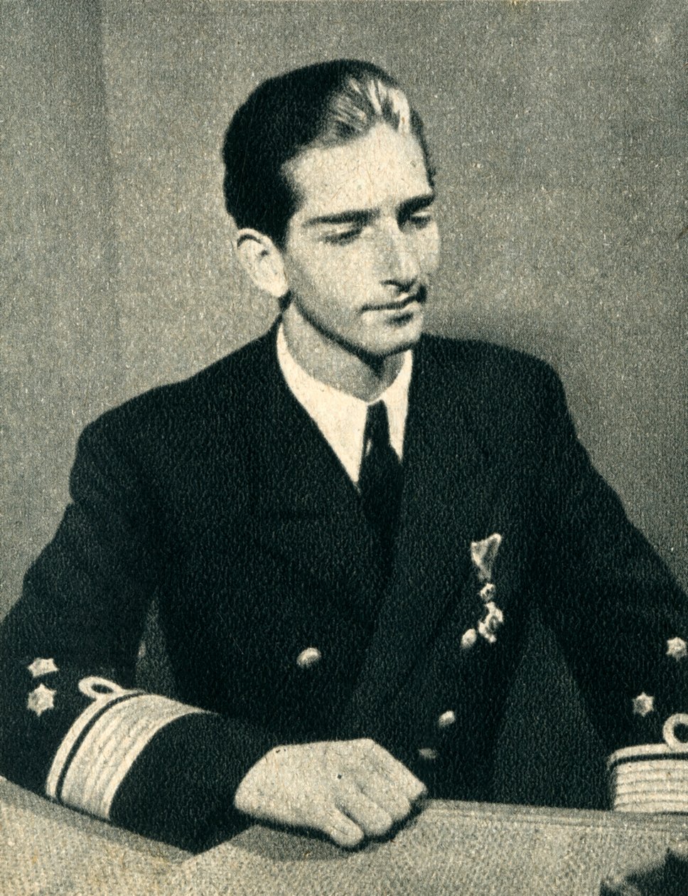 Z.M. Koning Peter van Joegoslavië, 1942 door Unbekannt