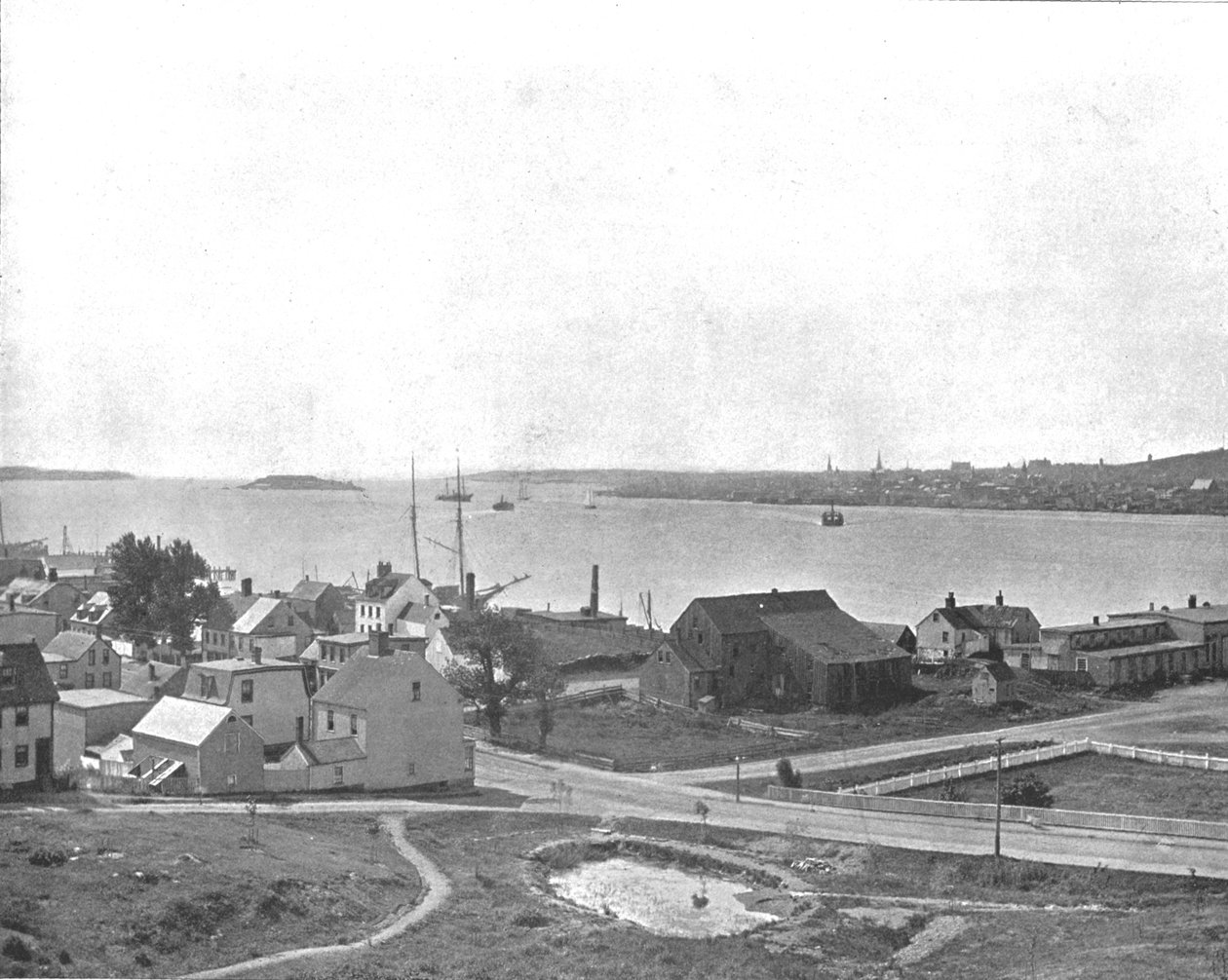 Halifax Haven, Nova Scotia, vanaf Dartmouth, Canada, ca. 1900 door Unbekannt