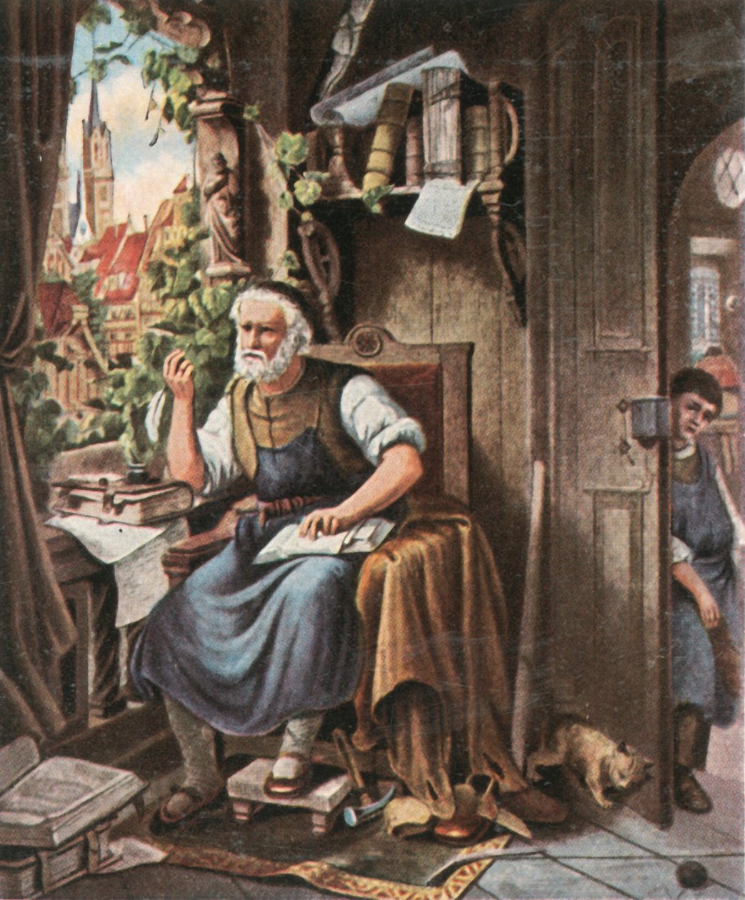 Hans Sachs door Unbekannt