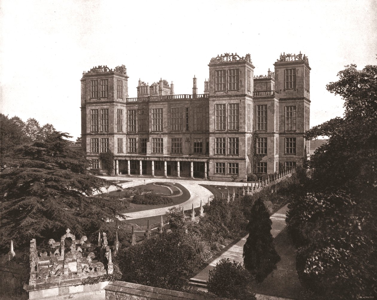 Hardwick Hall, Derbyshire door Unbekannt