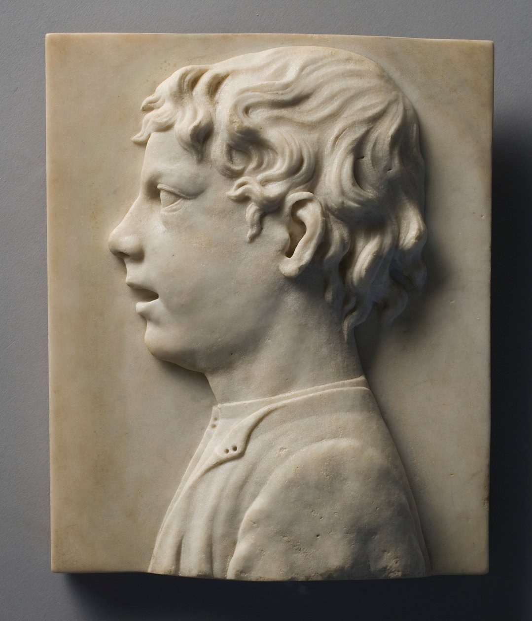Hoofd van een jongen, ca. 1460 door Unbekannt