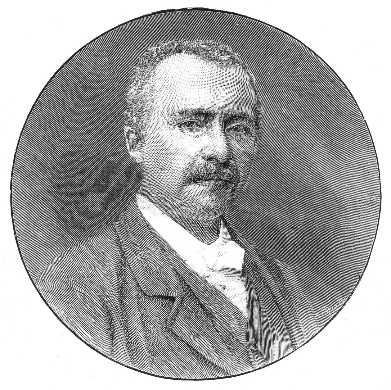 Heinrich Schliemann, Duitse archeoloog, 1891 door Unbekannt