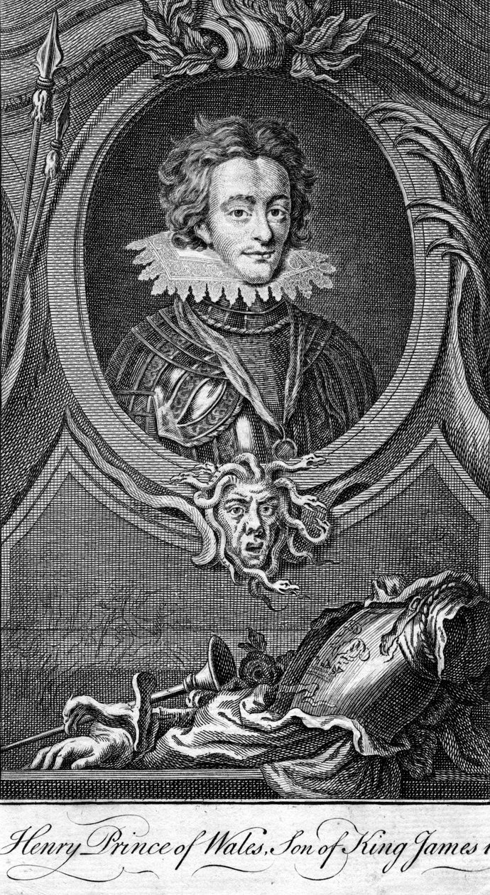 Henry Frederick Stuart, Prins van Wales, 1594-1612 door Unbekannt