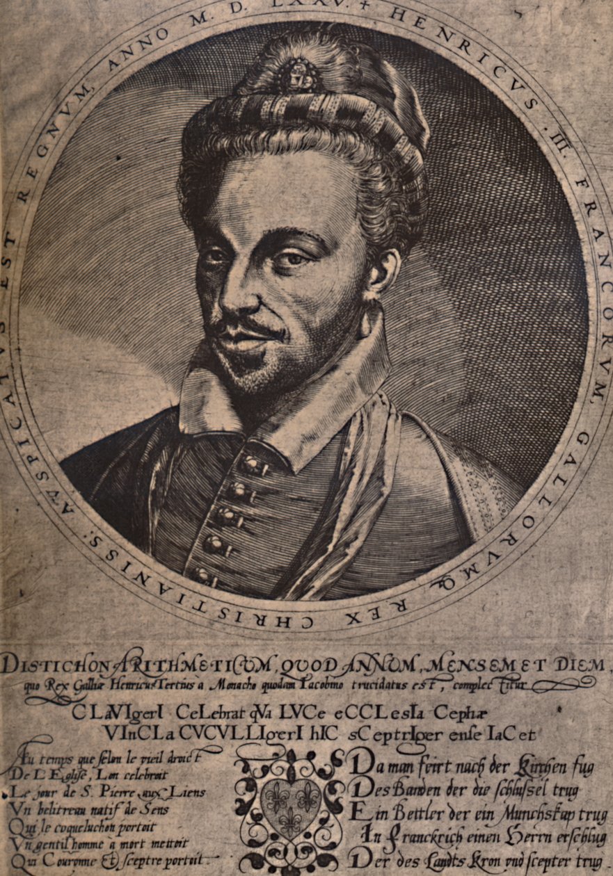 Hendrik III, Koning van Frankrijk, 16e eeuw door Unbekannt
