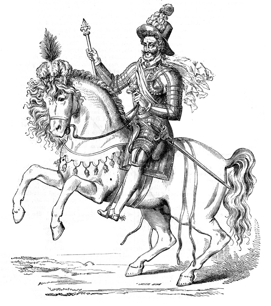 Hendrik IV, Koning van Frankrijk door Unbekannt