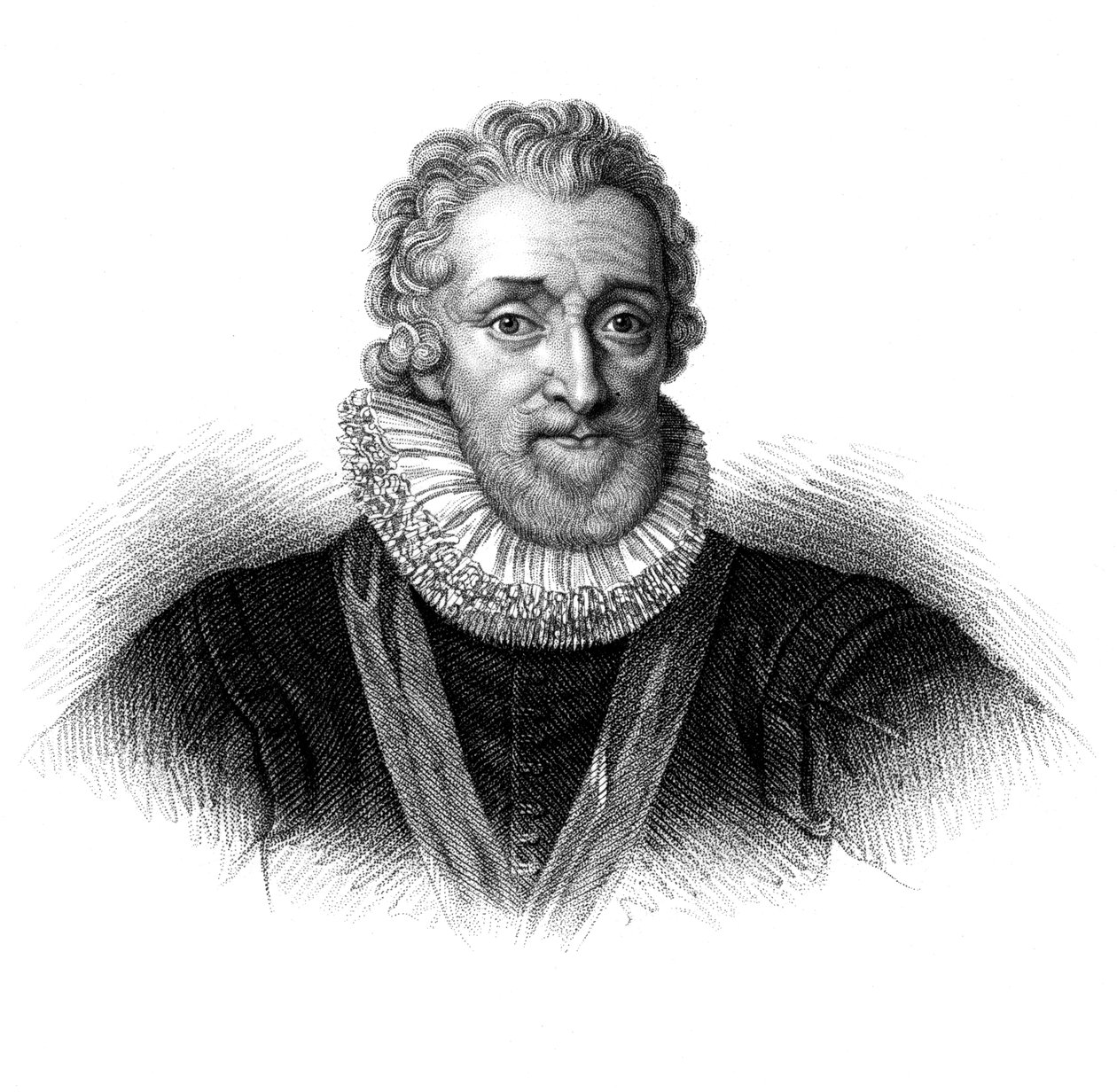 Hendrik IV, Koning van Frankrijk door Unbekannt