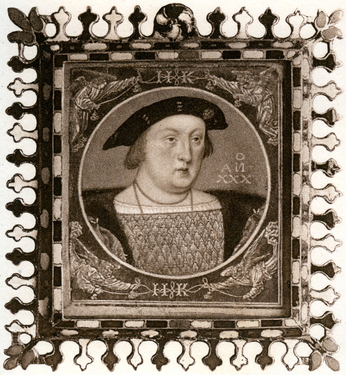 Hendrik VIII door Unbekannt